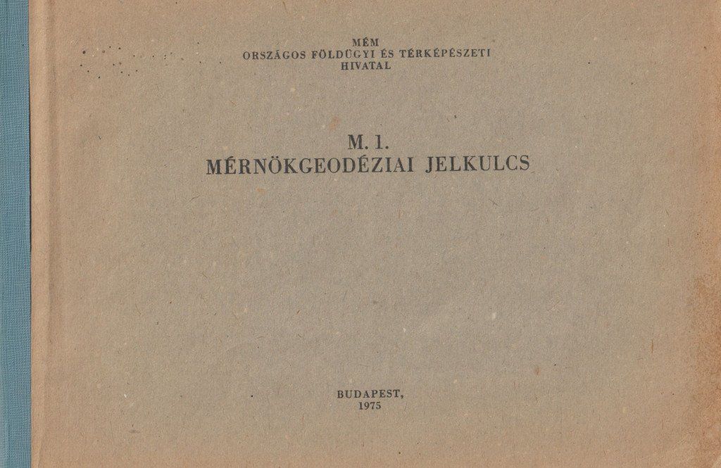 Mérnökgeodéziai jelkulcs