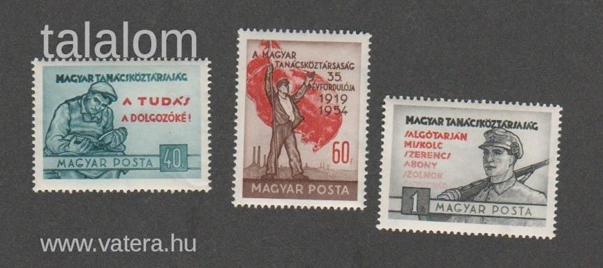 1954. Tanácsköztársaság **