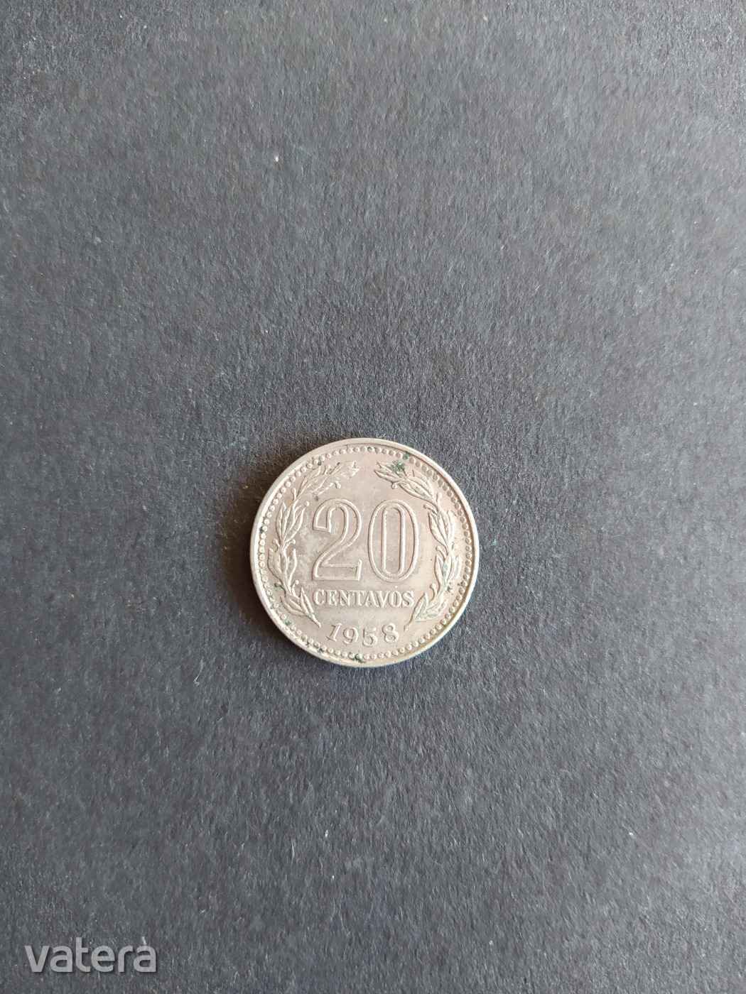 20 centavos 1958  Argentina