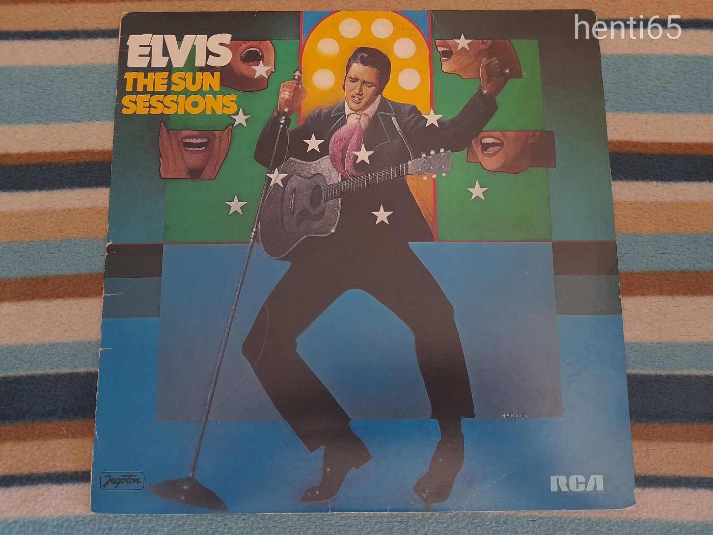 Elvis Presley   :  The Sun Session                LP  !!!