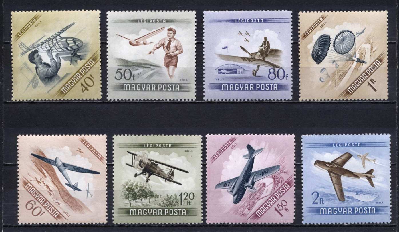 1954 Repülőnap L, postatiszta, kat. (MPIK 2025): 2 800 Ft