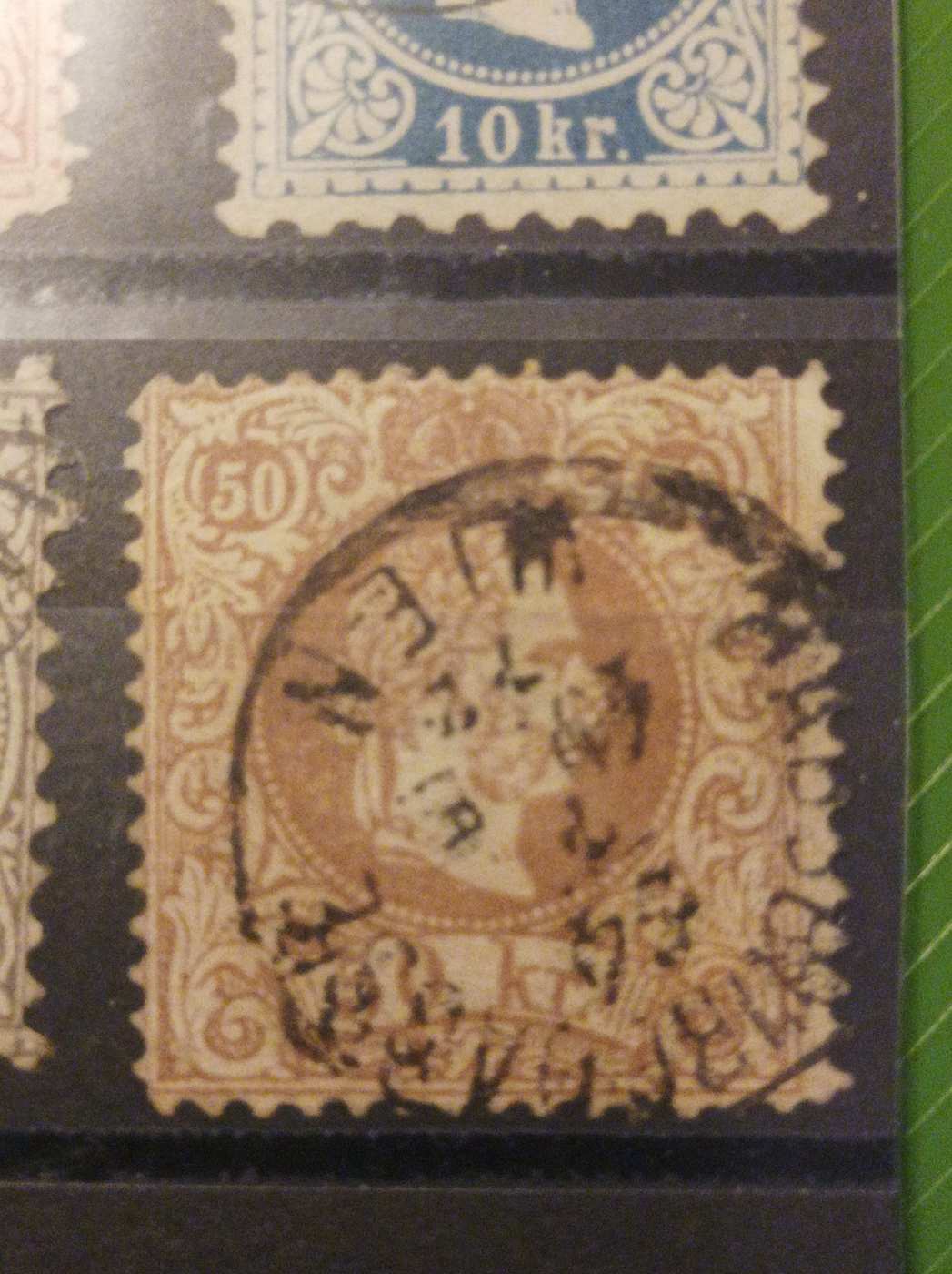 1867. Könyvnyomat Ferenc József 50kr