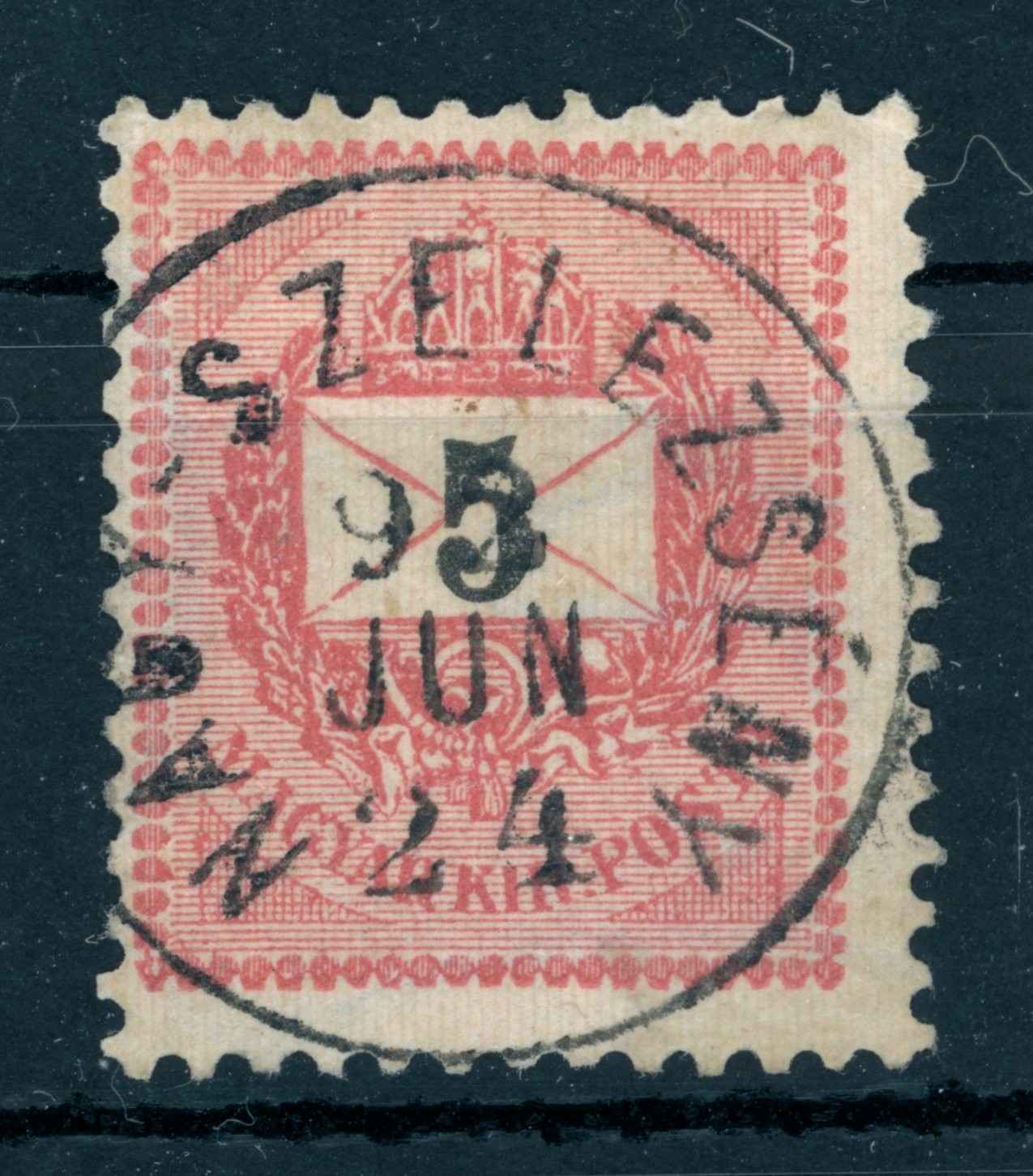 1889 krajcáros NAGY-SZELEZSÉNY bélyegzés Bars Slovakia Gudlin E3.20 / 100 pont (e70)