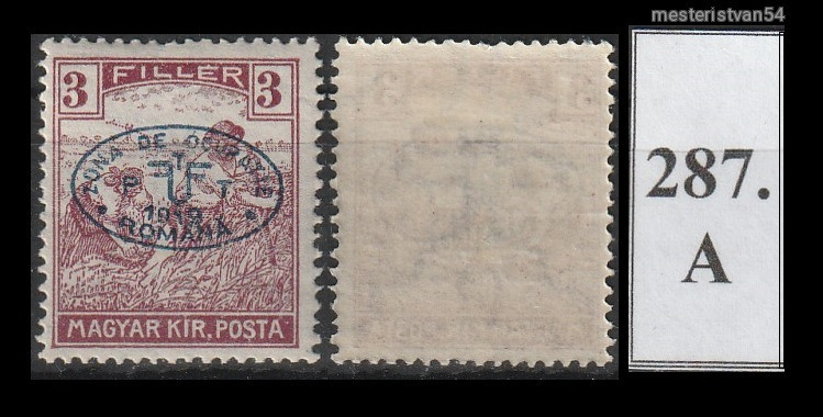 1919.Debrecen -Román megszállás (II.) November 21. A-287