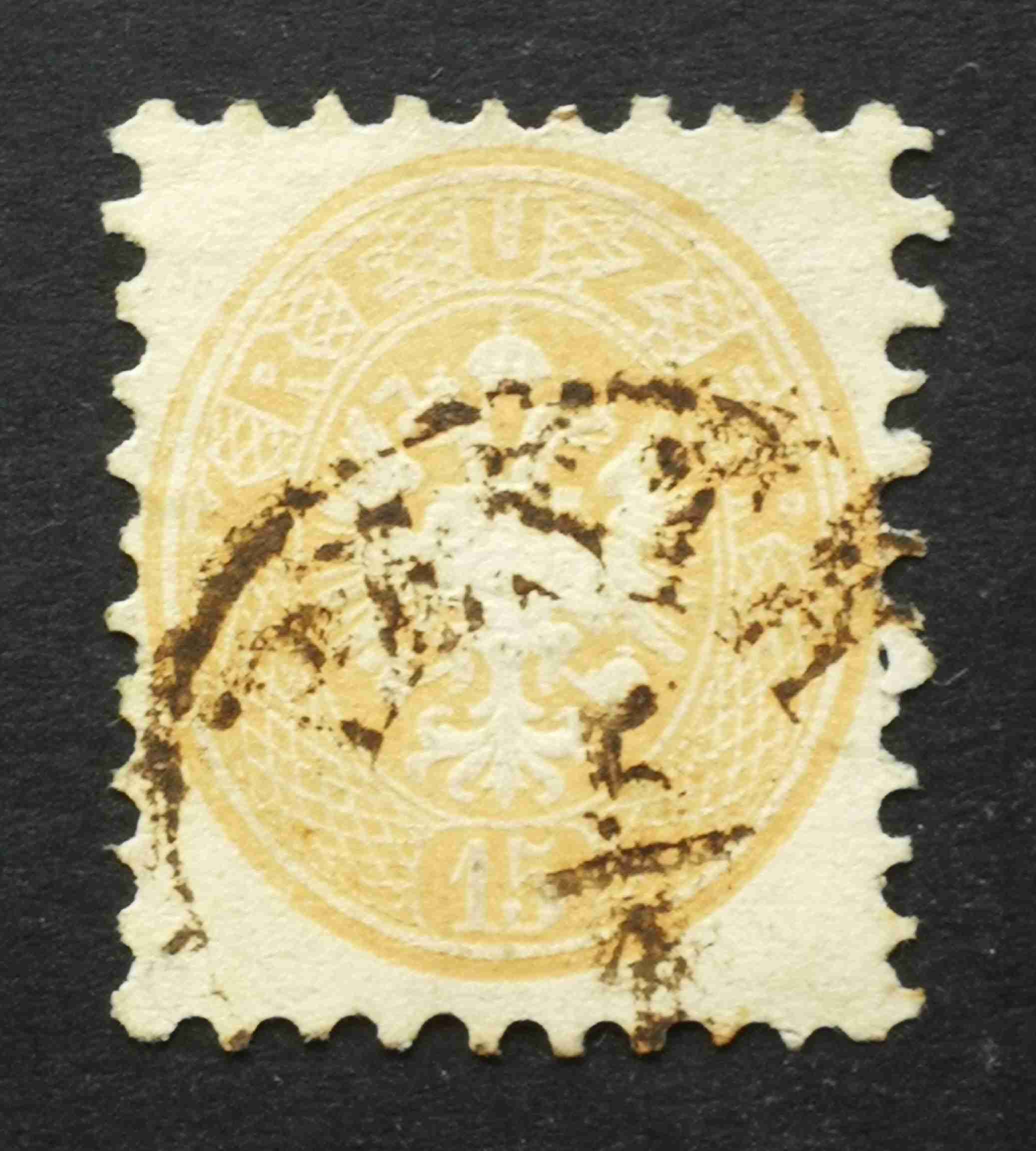 Magyarország 1863/64 Könyvnyomat 15 Kr. PESTH H