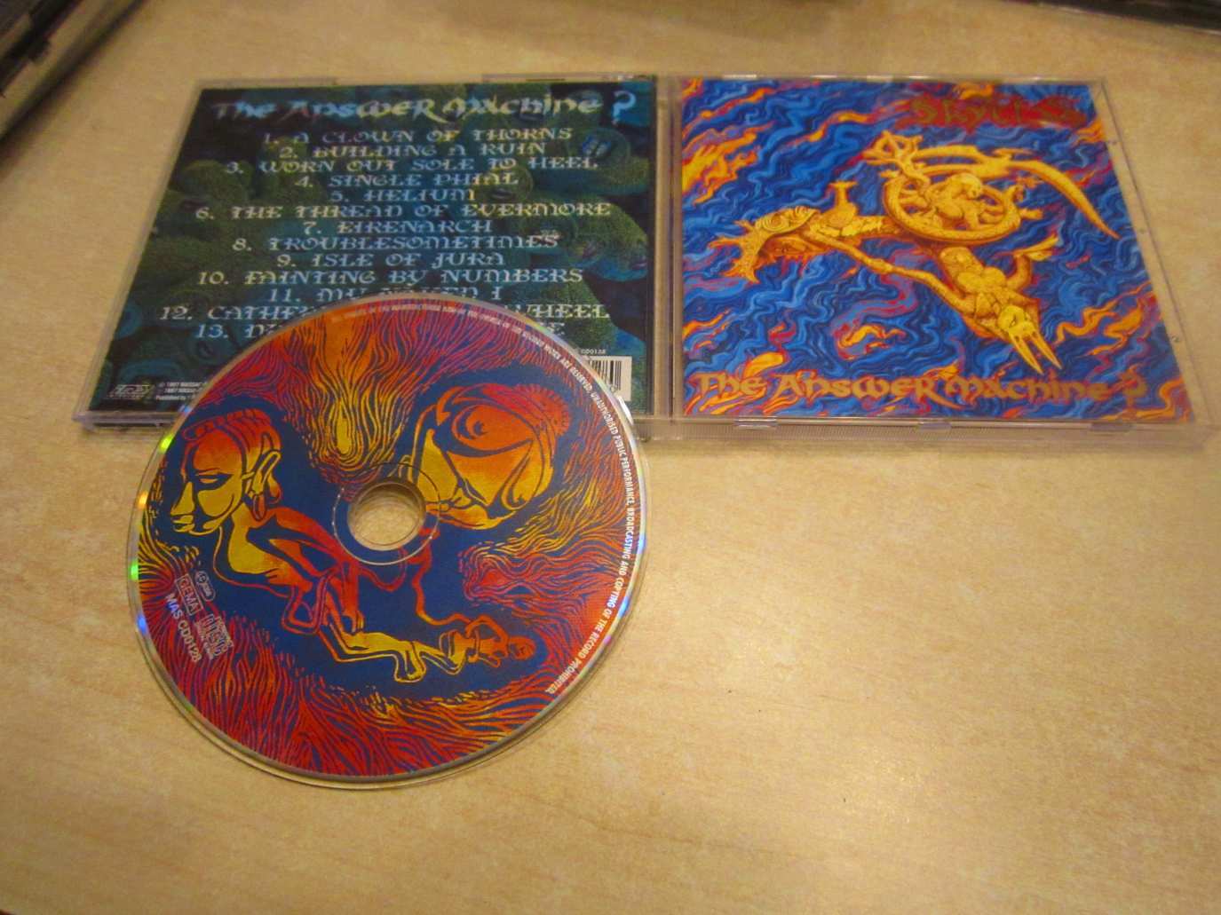 SKYCLAD-THE ANSWER MACHINE CD,
