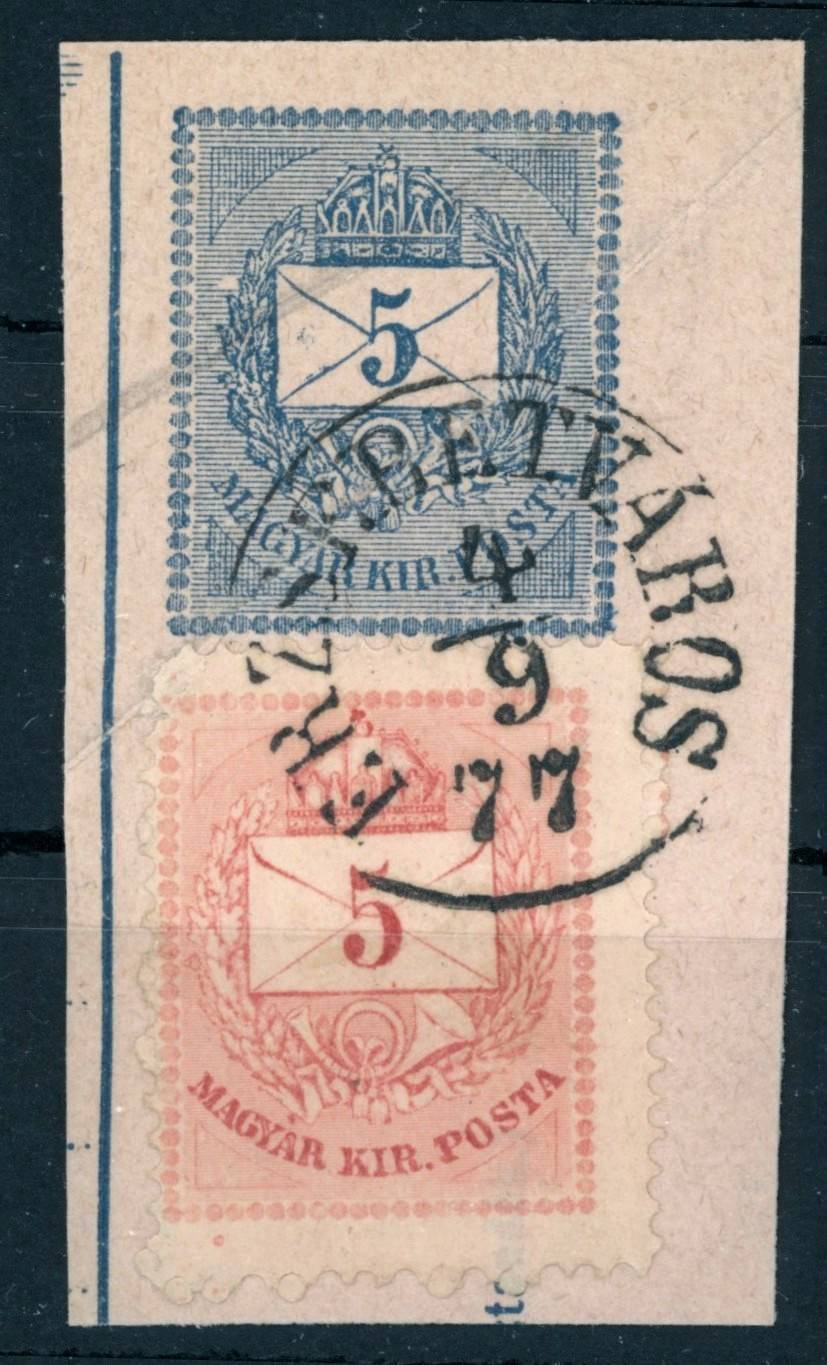 1874 krajcáros ERZSÉBETVÁROS bélyegzés Kis-Küküllő Romania Gudlin E3.15 / 30p (e45)