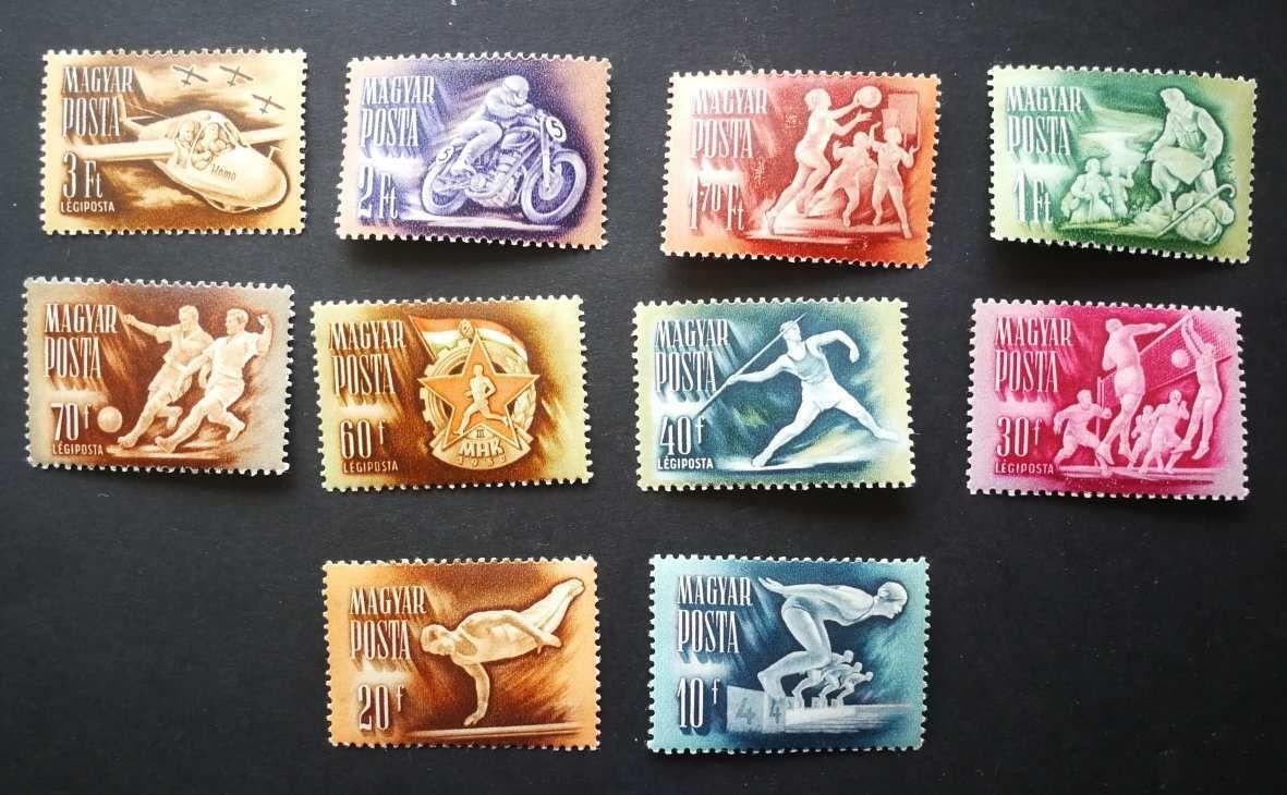 Magyarország 1950 Sport ** postatiszta kat. ár 5800 Ft H