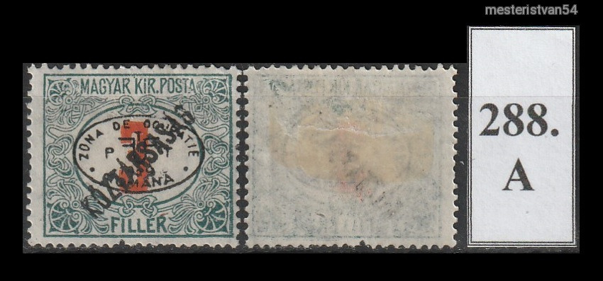 1919.Debrecen -Román megszállás (II.) November 21. A-288