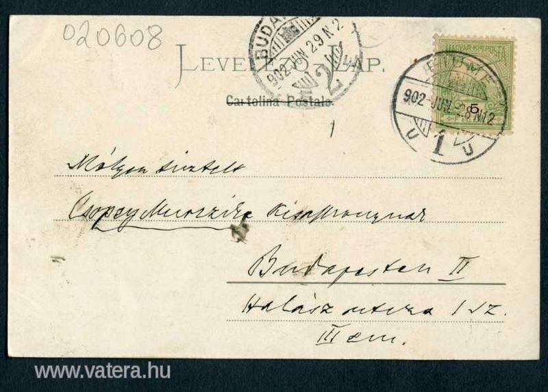 Fiume, Várostorony, 1902
