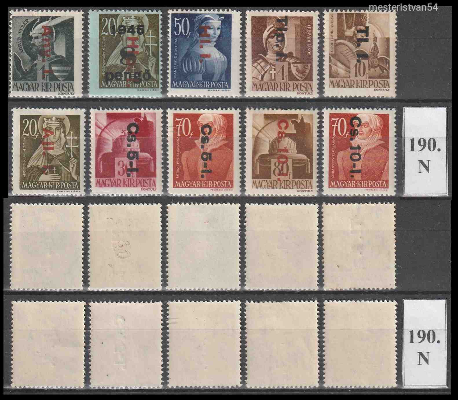 1946.Betüs-(szöveges)-I.kiadás** N-190