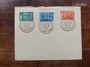 1944 Kossuth Lajos halálának 50. évfordulója emléklap Debrecen alkalmi bélyegzéssel