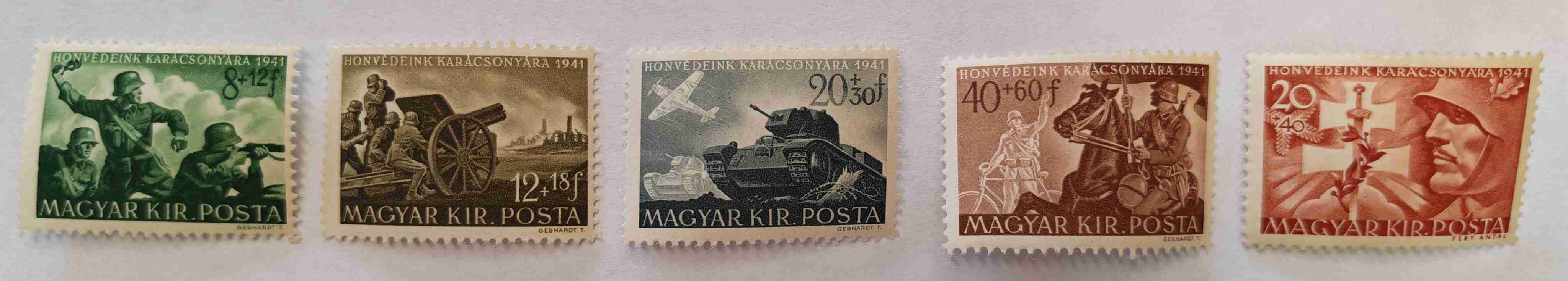 1941 Katona Teljes Bélyegsor (**)