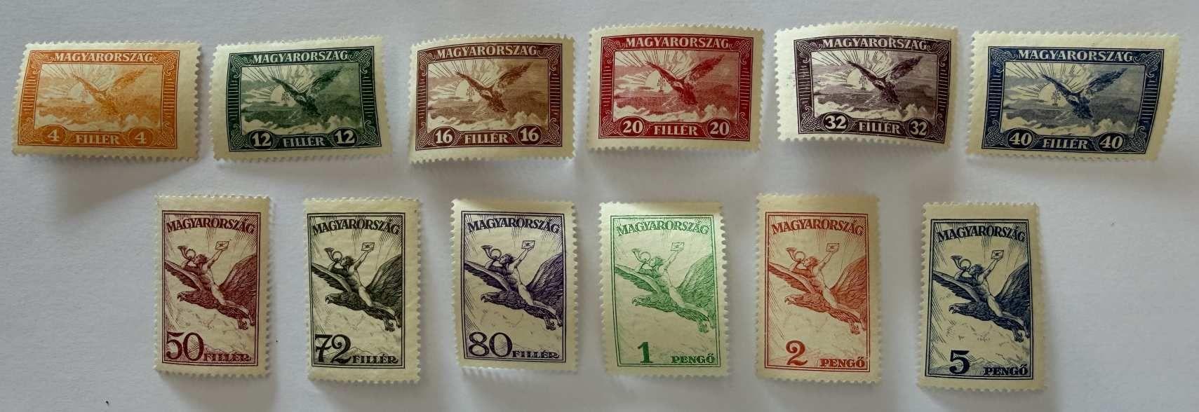 1927 Repülő (I.) - L Teljes Sor (**)