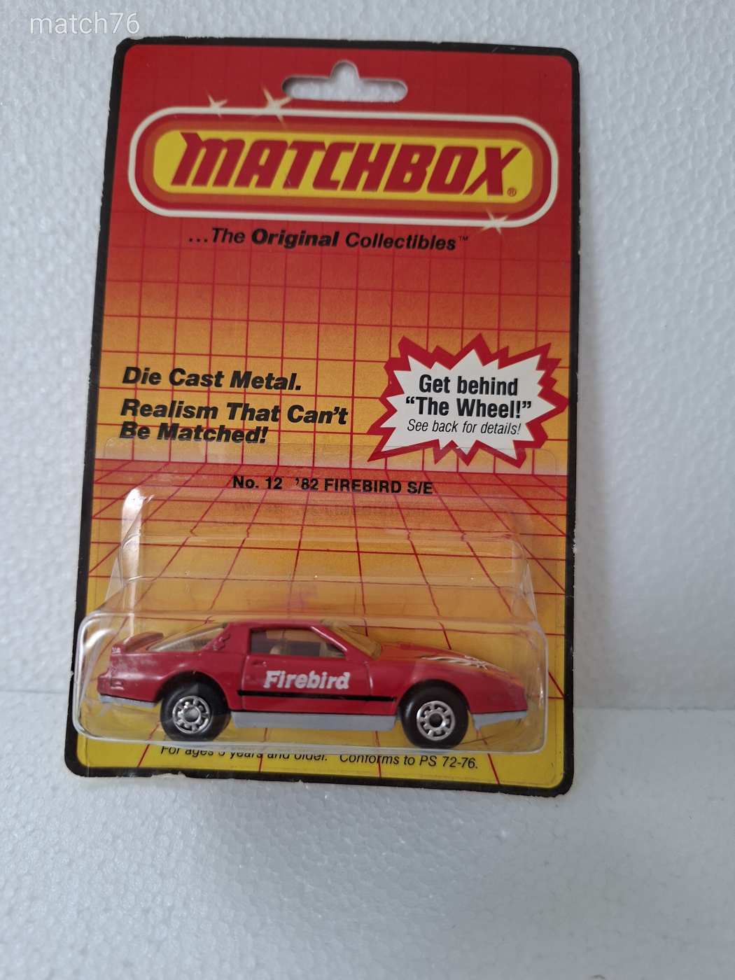 Matchbox superfast Firebird no.12 Macau