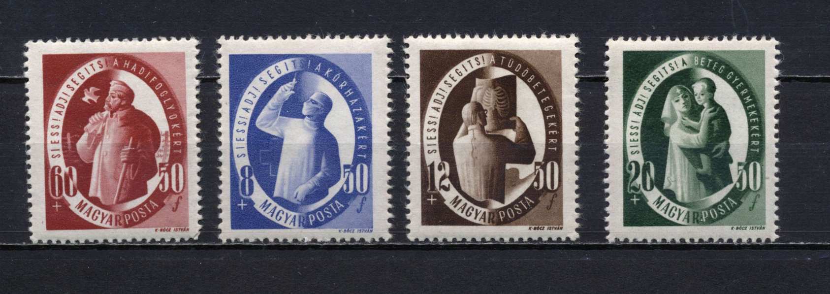 1947 S.A.S. bélygsor, postatiszta , kat. MPIK 2025 : 3 600 Ft