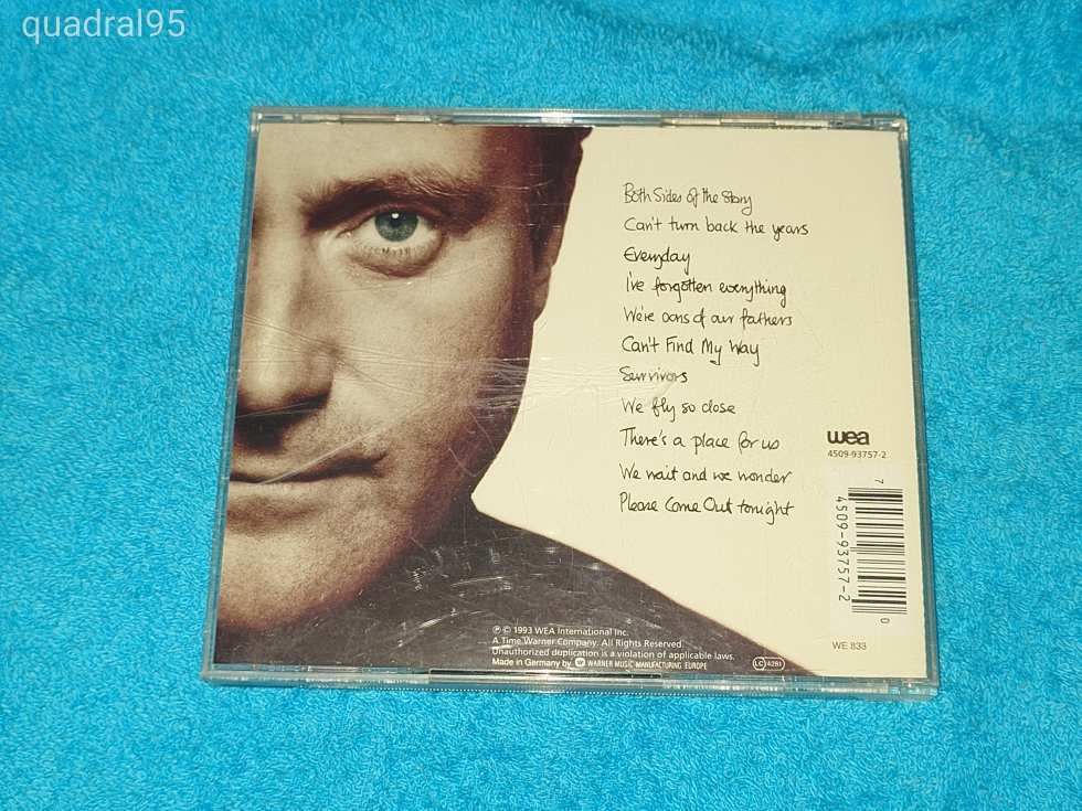 Phil Collins &ndash; Both Sides CD