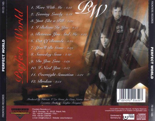 Perfect World - Perfect World CD