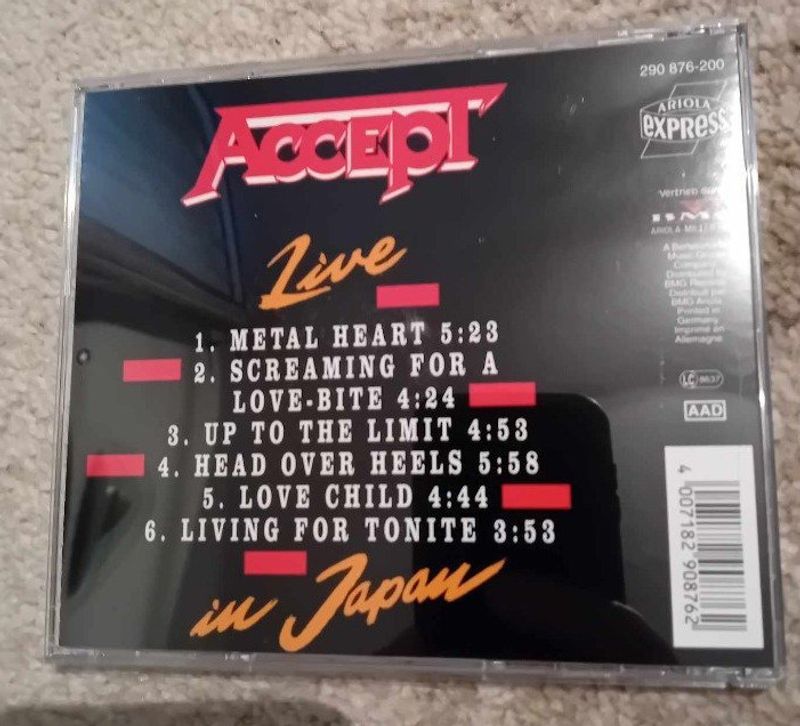 Accept-Live In Japan