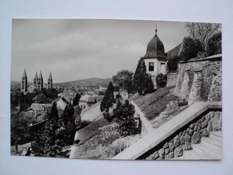 Pécs,Látkép, 1964.