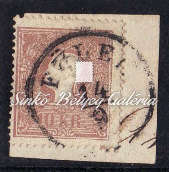 1858. Könyvnyomat dombornyomással / Typography with embossed printing