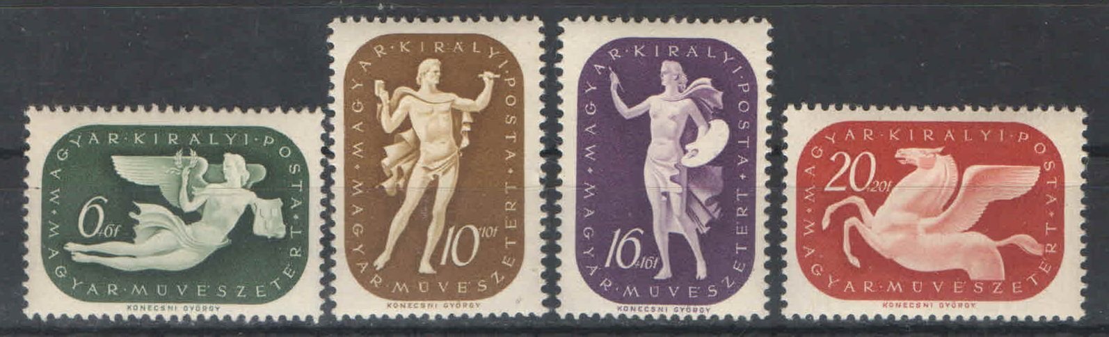 1940. Magyarország - Művész, sor