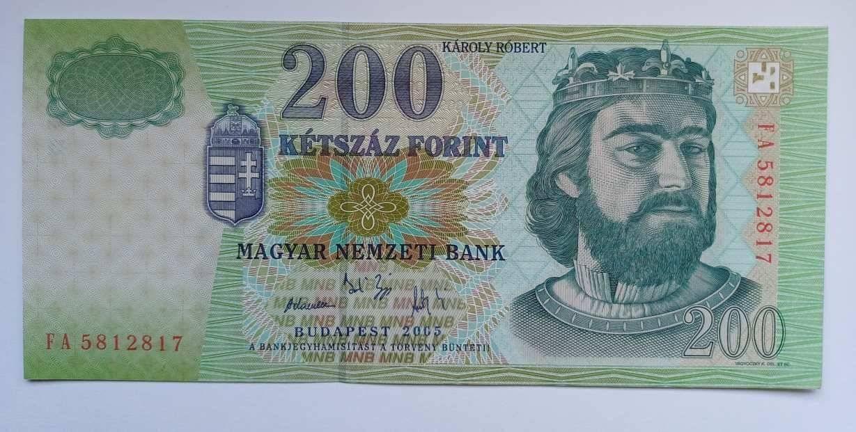 200 forint 2005 UNC, FA