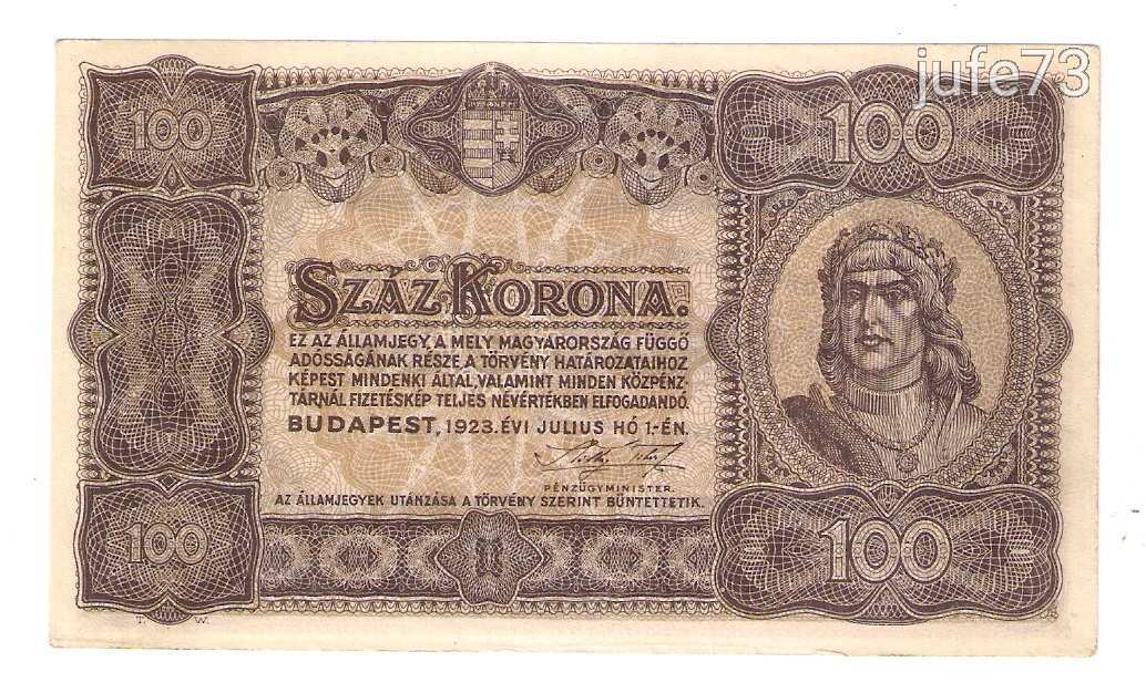 1923. 100 korona UNC!