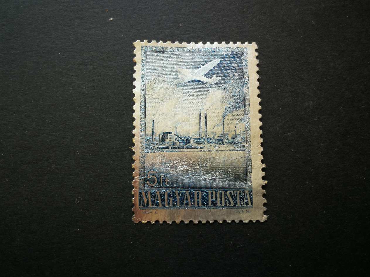 Magyarország 1955 Aluminium postatiszta kat. ár 4000 Ft