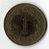 Málta bronz 1 Cent 1975