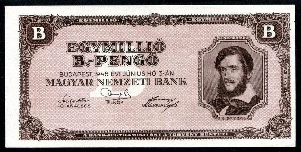 1946 1 millió B-Pengő