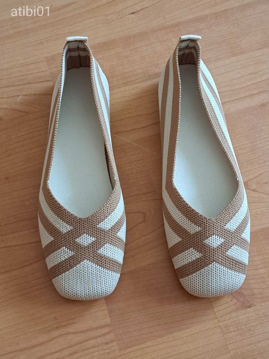 Női balerina vászoncipő