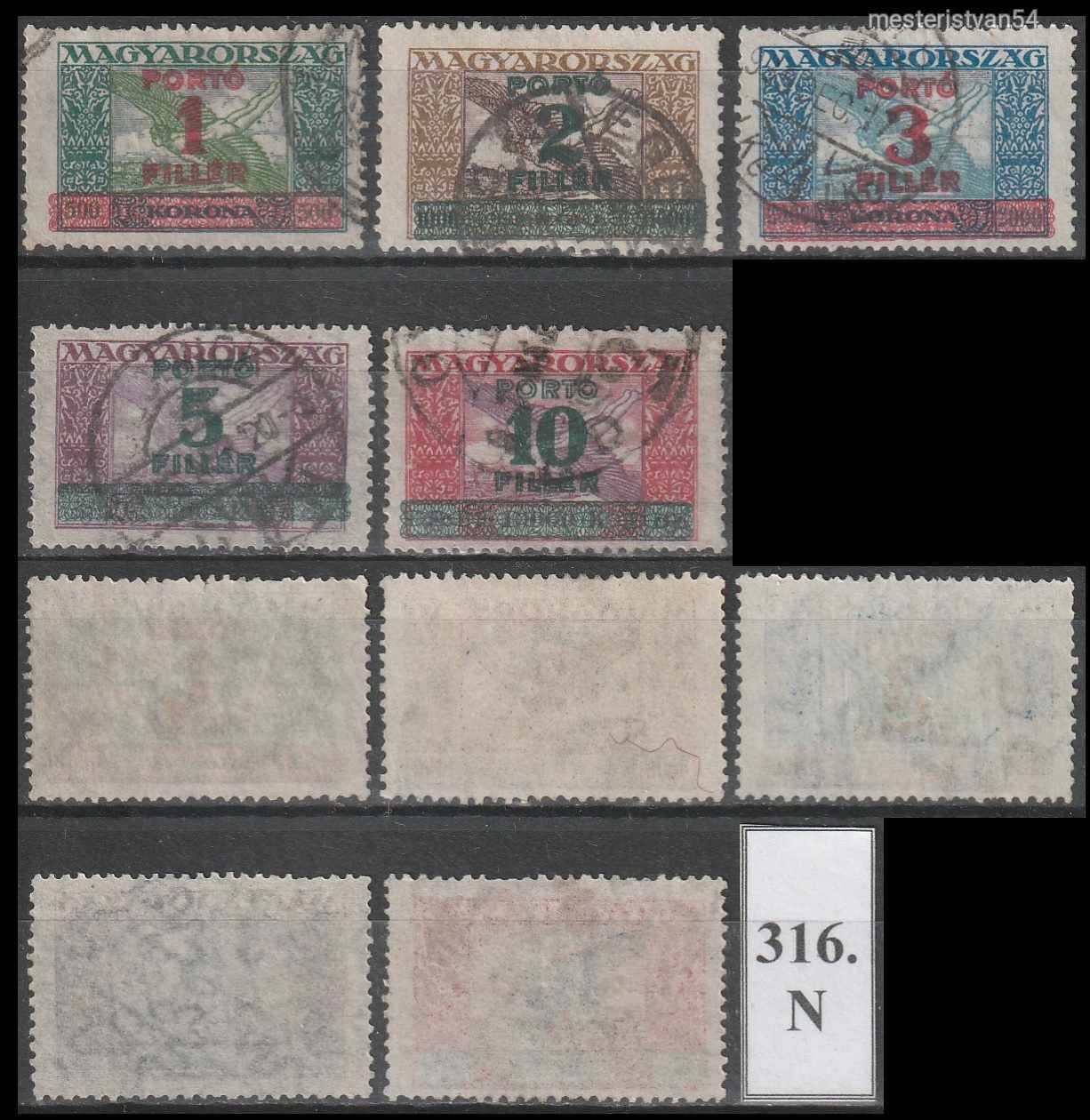 1927.Ikarusz portó-pecsételve. N-316