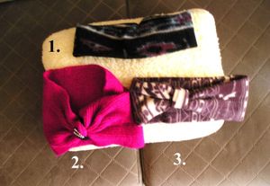 Női hajpánt &ndash; 3 db. együtt