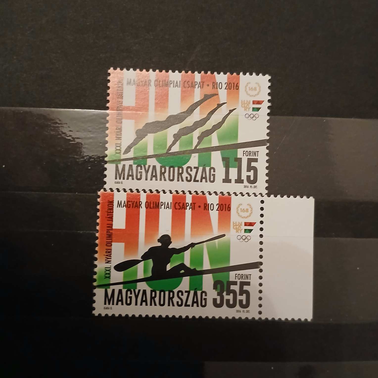 2016 Olimpia Rio de Janeiro postatiszta kat 1900 ft