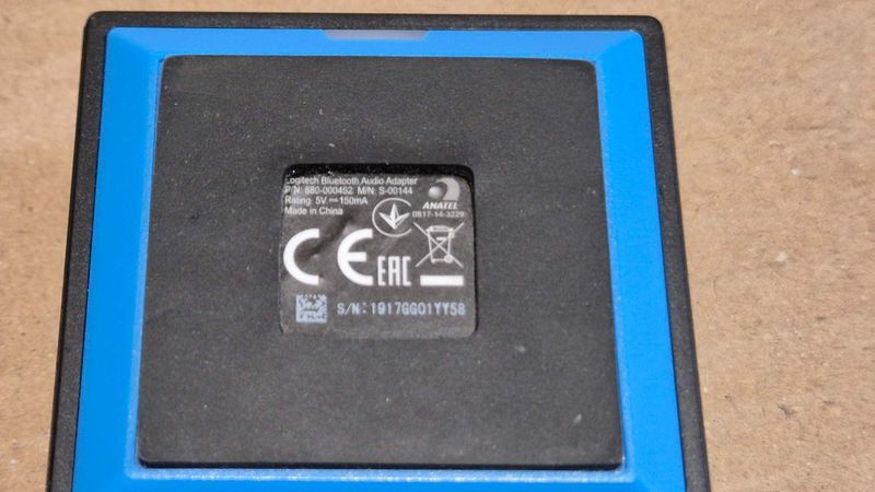 Logitech Bluetooth Audio Adapter Receiver S-00144