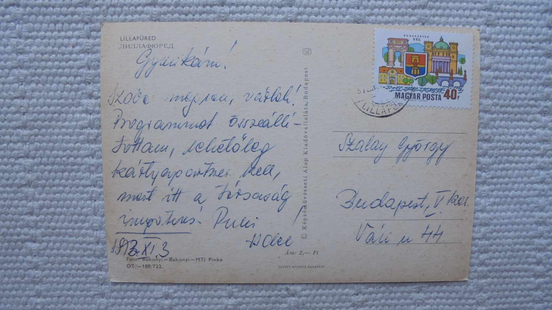 Lillafüred.  Részletek