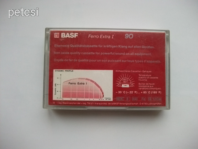 Basf ferro extra I 90 kazetta 1.