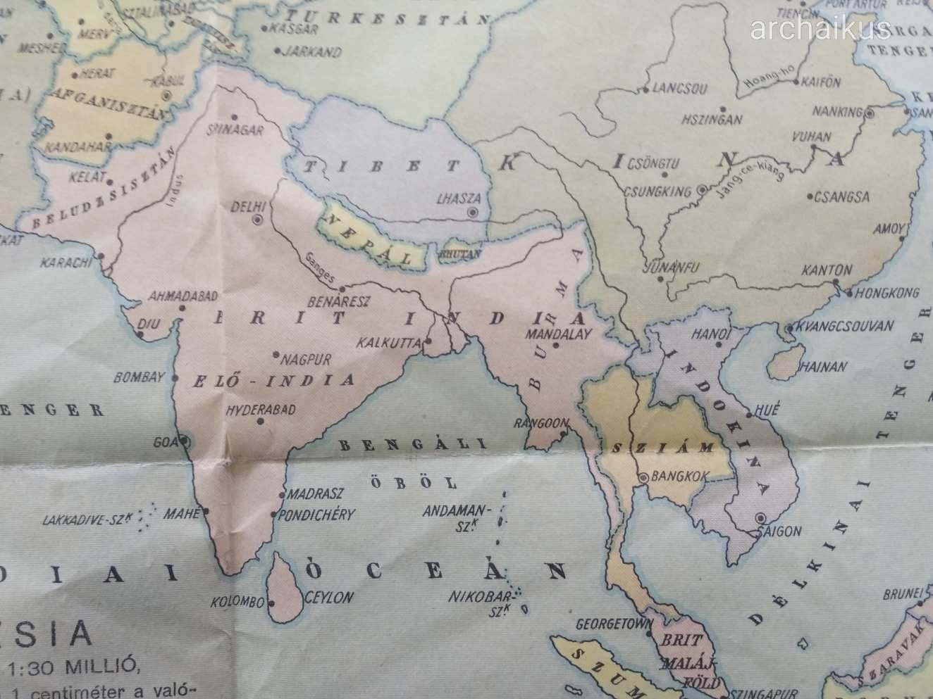 Térkép 1941-ből
