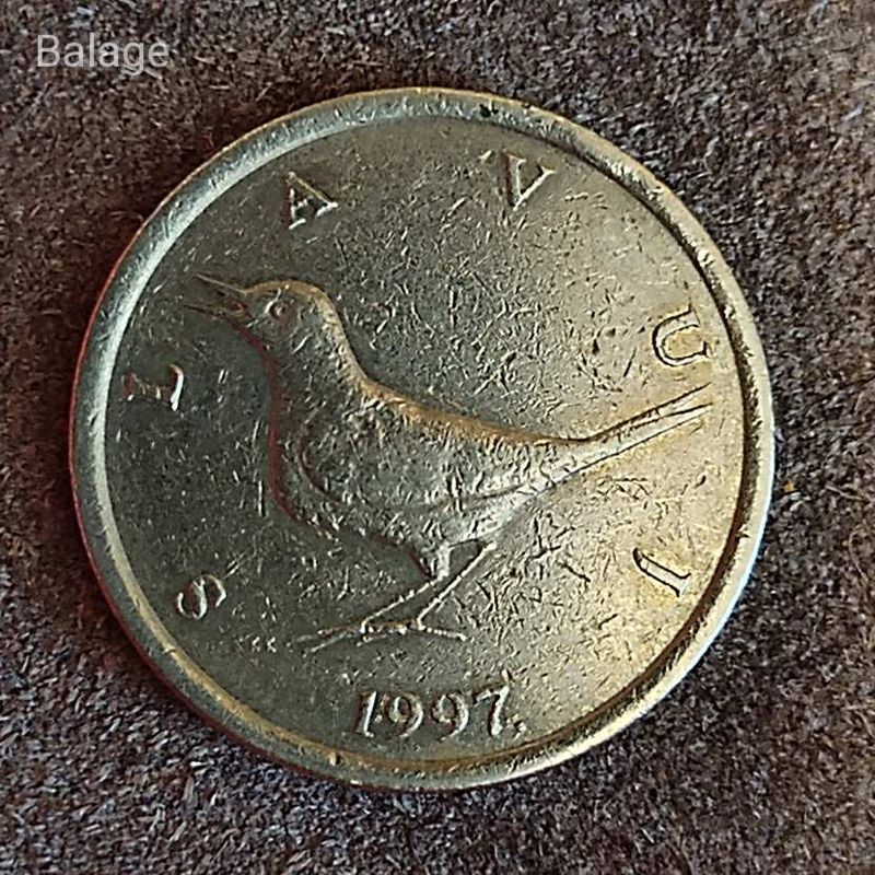 Horvátország 1 Kuna 1997