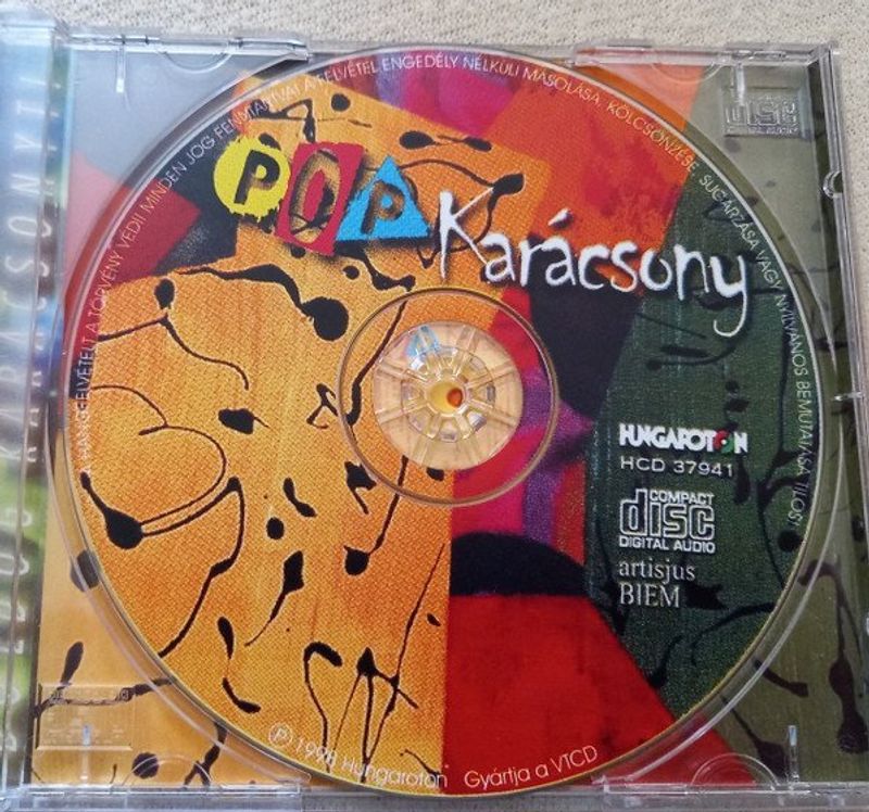 POP KARÁCSONY CD - HUNGAROTON 1998