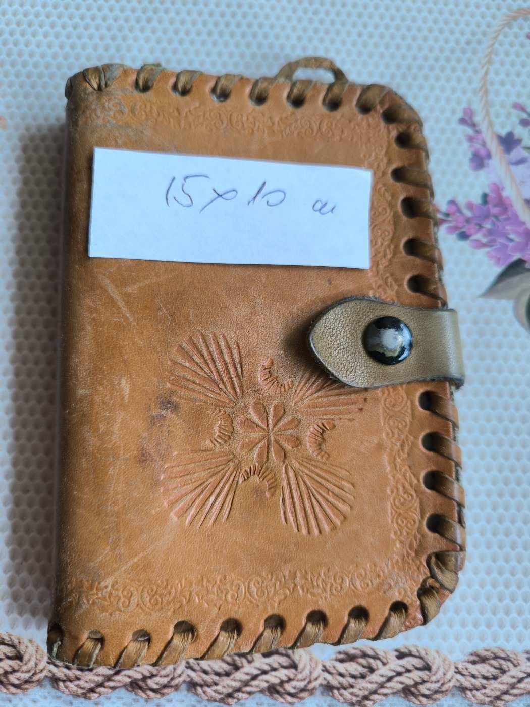 Retro bőr pénztárca eladó!