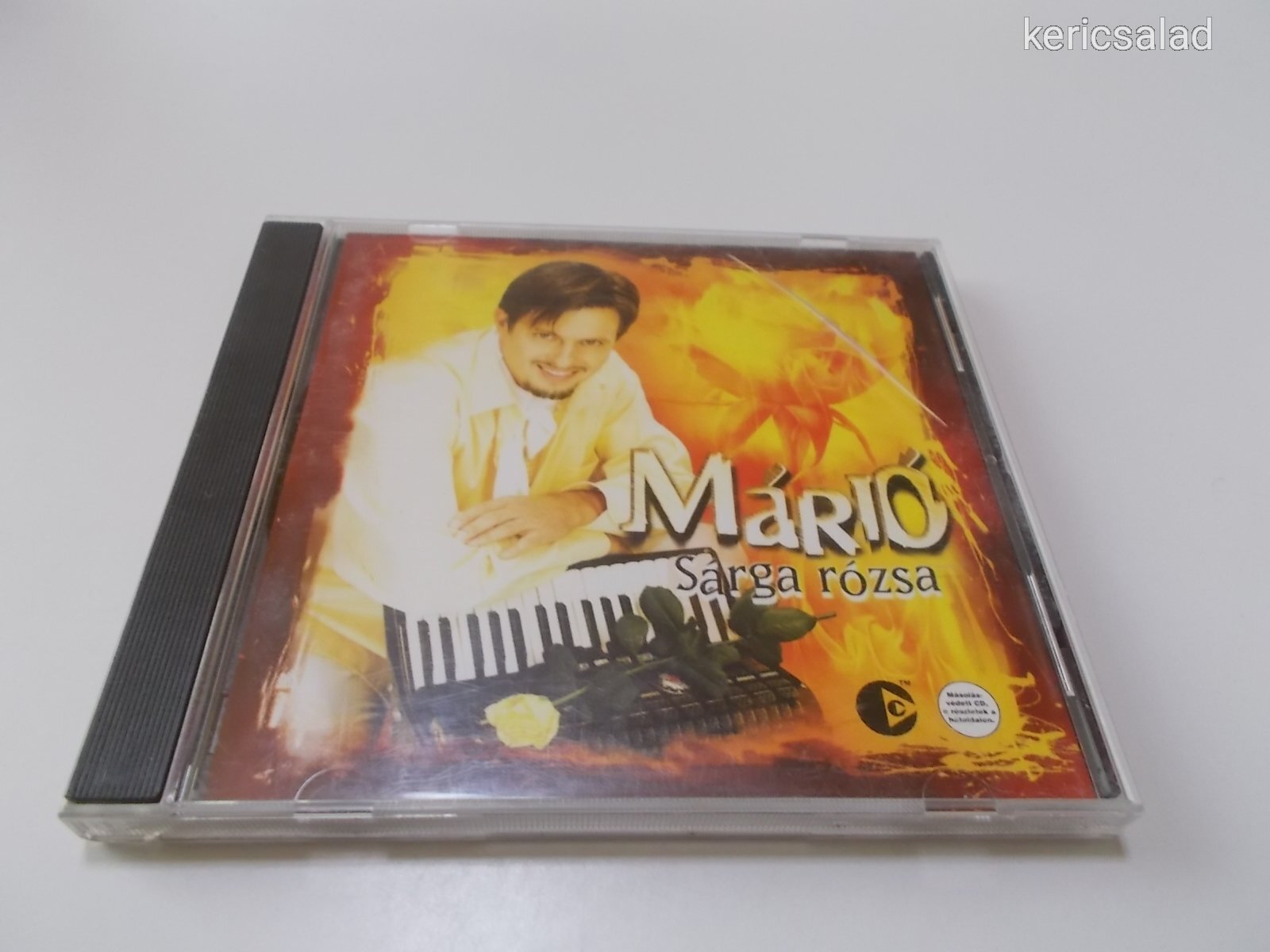 Márió: Sárga rózsa cd 2003