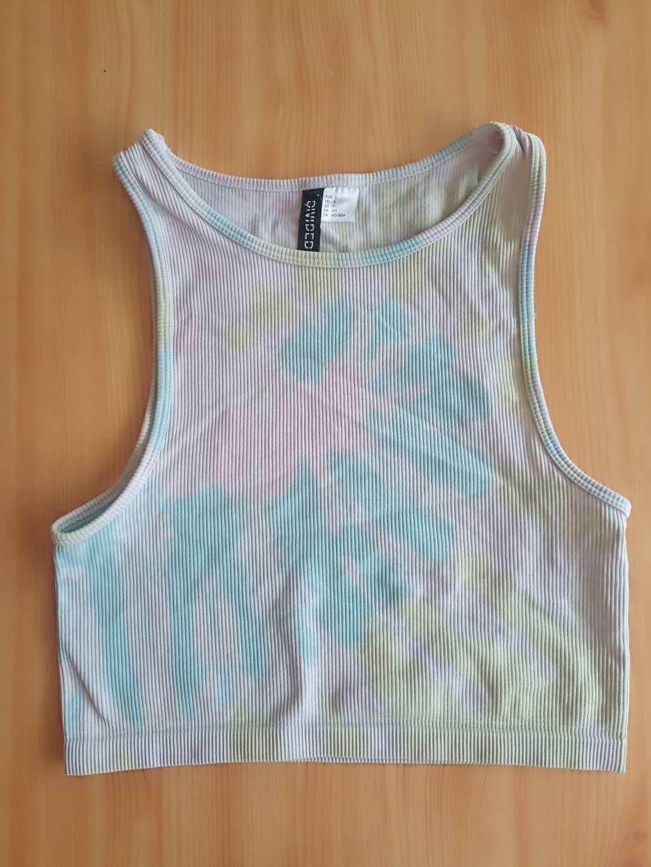 S-es H&M batikolt mintás top
