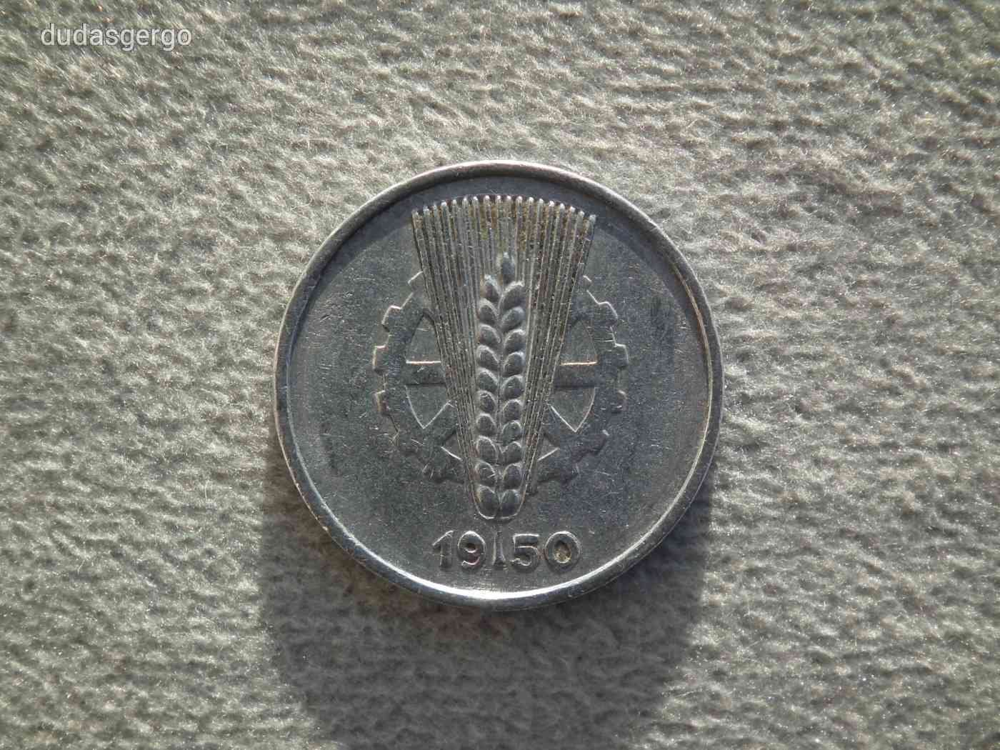 NDK, 5 Pfennig, 1950 A