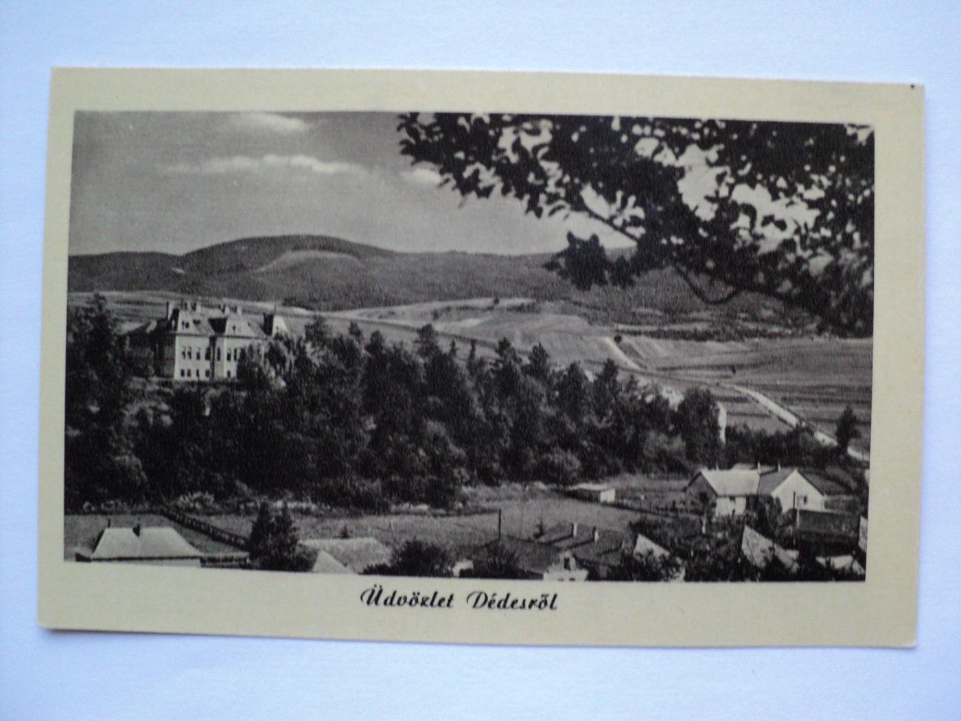 Dédes, Üdvözlet, 1955-56.