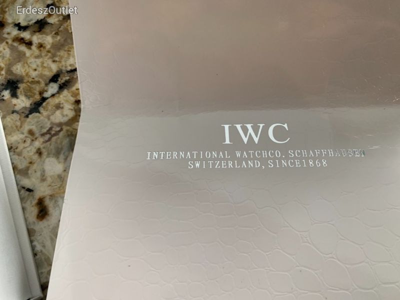 IWC óra doboz + certifikáció,original