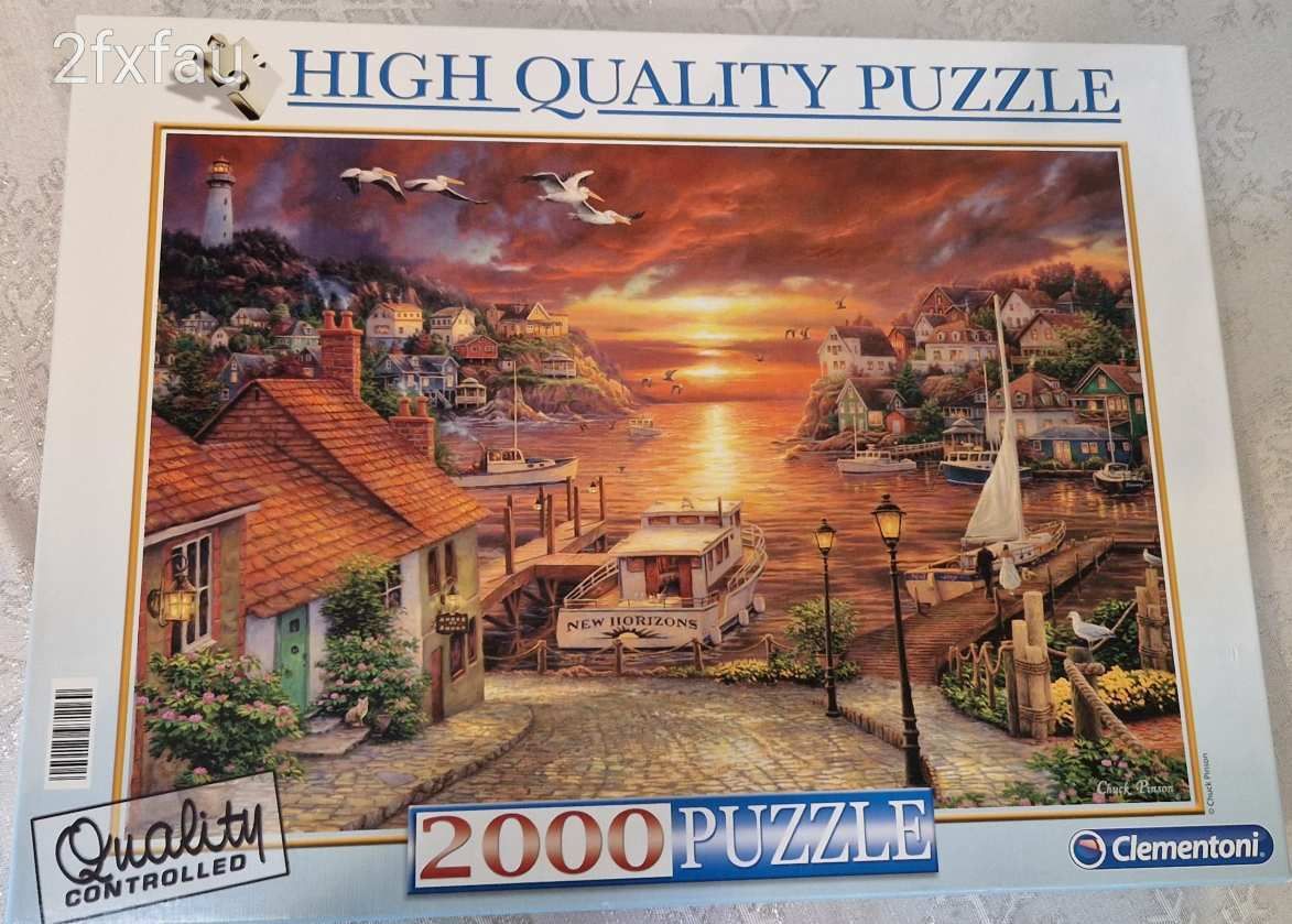 Clementoni 2000 Puzzle (Kettő az egyben)