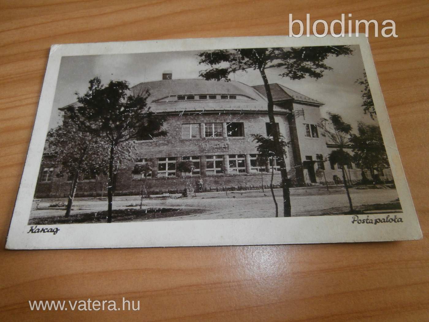 KARCAG POSTAPALOTA  KÉPESLAP