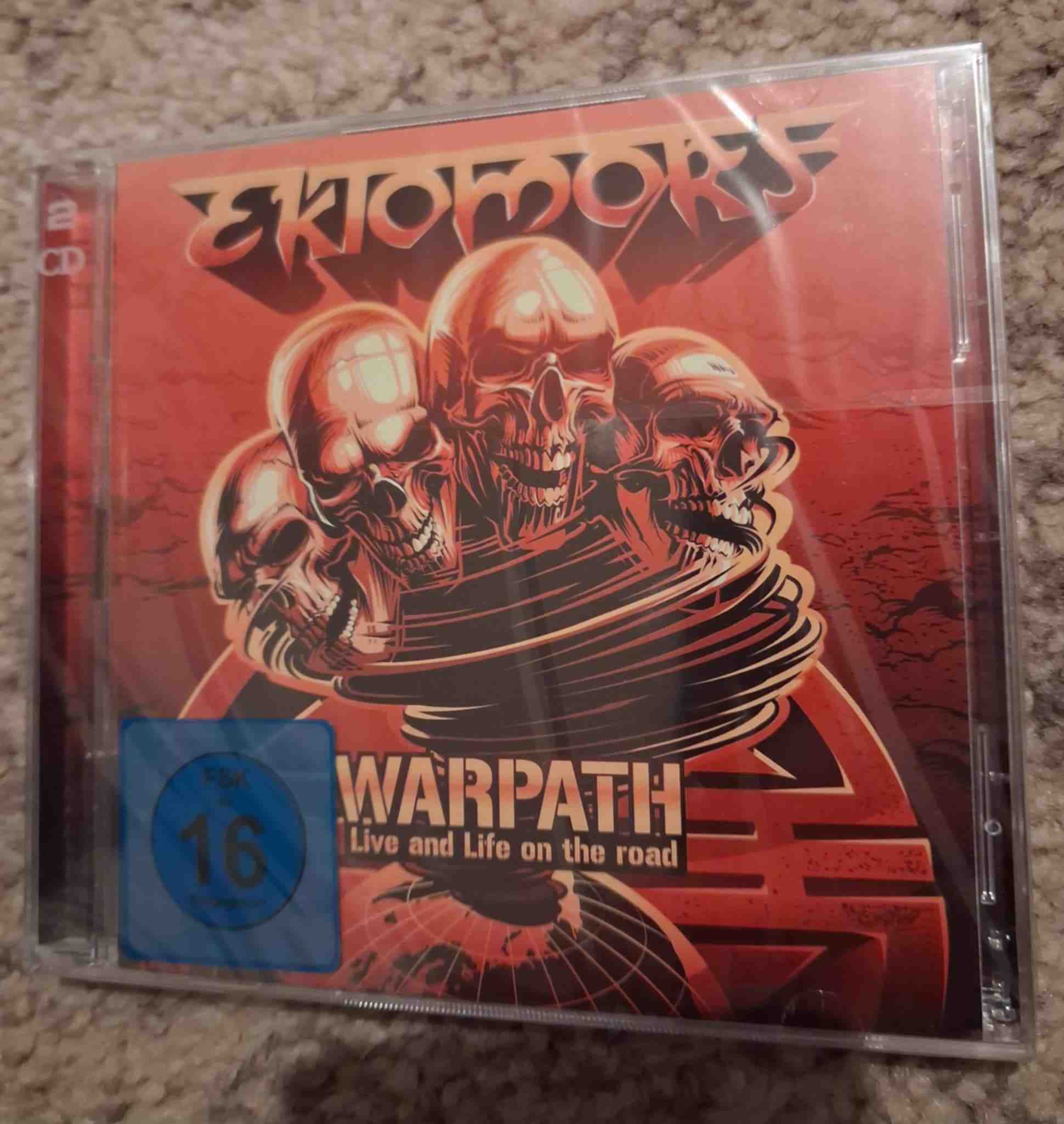 Ektomorf-Warpath CD/DVD